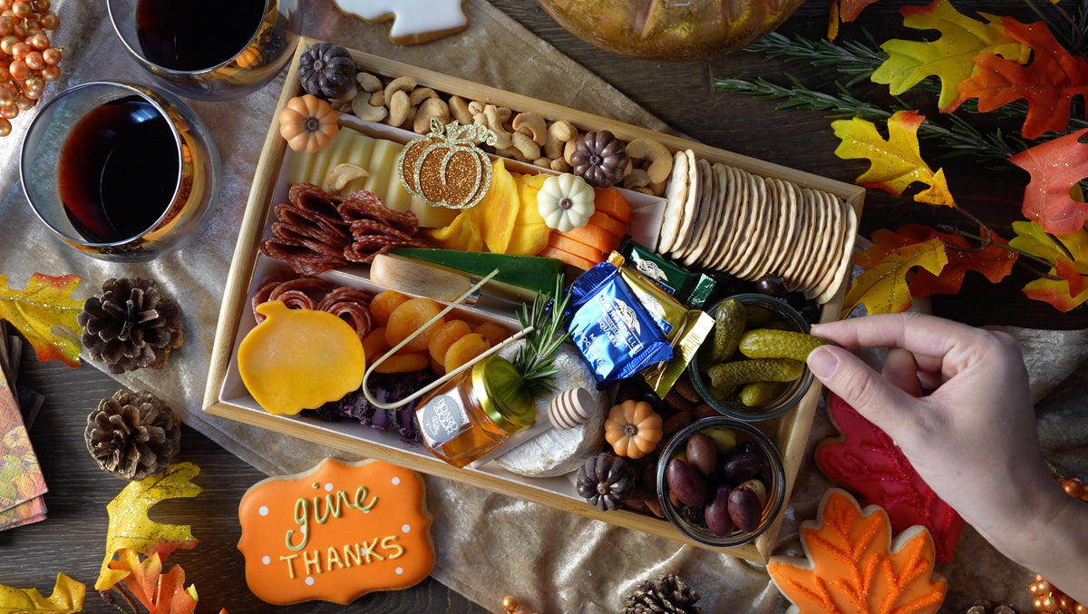 Fresh Shippable Thanksgiving CharCUTErie Board