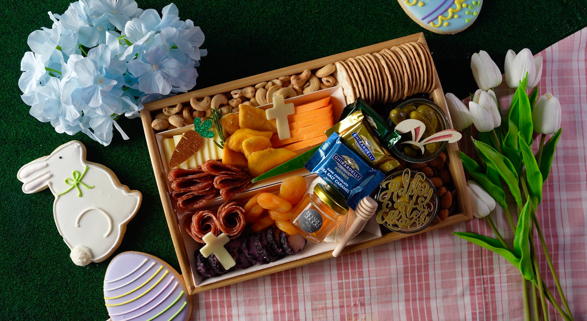 Fresh Shippable Easter CharCUTErie Board
